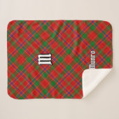 Couverture Sherpa Tartan du clan Munro (Devant (Horizontal))
