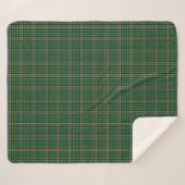 Couverture Sherpa Tartan national irlandais (Devant (Horizontal))