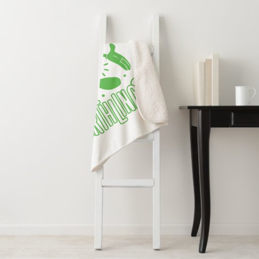 Couverture Sherpa Tasty Retro MARVIN LE MARTIAN™ (En situation)