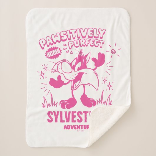 Couverture Sherpa Tasty Retro SYLVESTER™ (Devant)