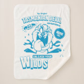 Couverture Sherpa Tasty Retro TAZ™ (Devant)