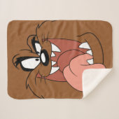 Couverture Sherpa TAZ™ Crazy Smile (Devant (Horizontal))