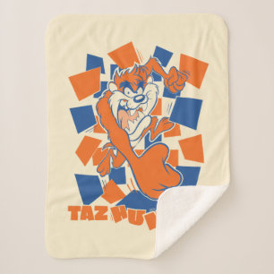 Couverture Sherpa TAZ™ Hungry Smashing Through Checker