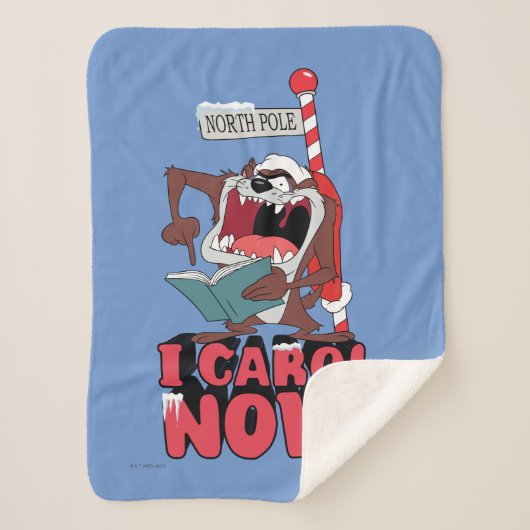 COUVERTURE SHERPA TAZ™ "JE CAROL MAINTENANT !" (Devant)