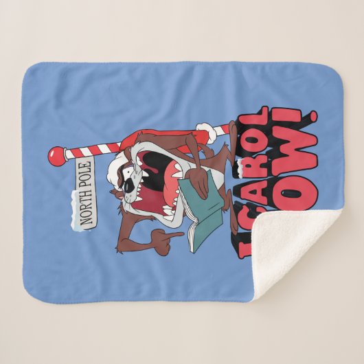 COUVERTURE SHERPA TAZ™ "JE CAROL MAINTENANT !" (Devant (Horizontal))