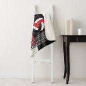 Couverture Sherpa Team Volleyball 🏐 Sport Rouge, Blanc et Noir (En situation)