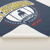 Couverture Sherpa Ted Lasso | AFC Richmond Athletic Circle Badge (3/4)