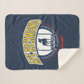 Couverture Sherpa Ted Lasso | AFC Richmond Athletic Circle Badge (Devant (Horizontal))