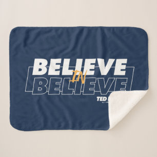 Couverture Sherpa Ted Lasso   Believe in Believe