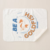 Couverture Sherpa Ted Lasso | Être un poisson d'or (Devant (Horizontal))