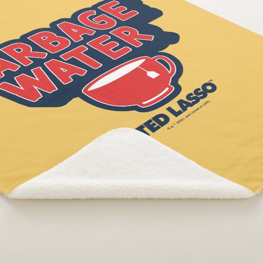 Couverture Sherpa Ted Lasso | Garbage Water Tea Graphic (3/4)