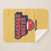Couverture Sherpa Ted Lasso | Garbage Water Tea Graphic (Devant (Horizontal))