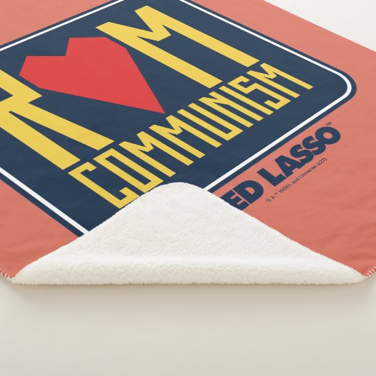 Couverture Sherpa Ted Lasso | Graphique du communisme rom (3/4)