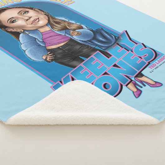 Couverture Sherpa Ted Lasso | Keeley Jones Bobblehead (3/4)