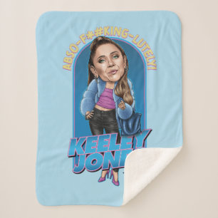 Couverture Sherpa Ted Lasso   Keeley Jones Bobblehead