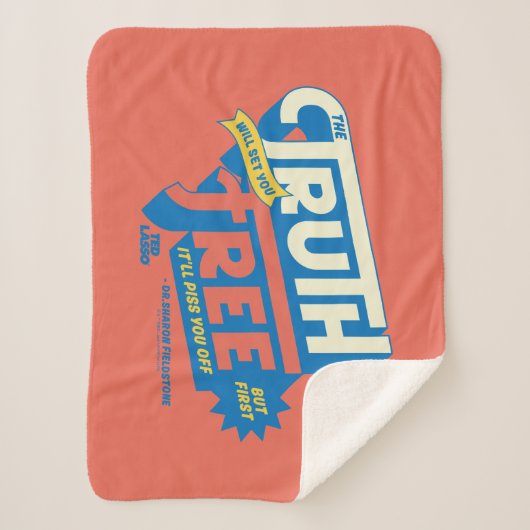 Couverture Sherpa Ted Lasso | La Vérité Vous Libérera (Devant)