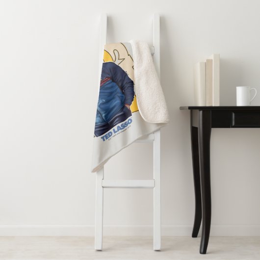 Couverture Sherpa Ted Lasso | Lasso Bobblehead (En situation)