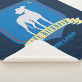 Couverture Sherpa Ted Lasso | Logo de l'équipe AFC Richmond (3/4)