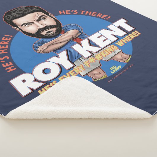 Couverture Sherpa Ted Lasso | Roy Kent Bobblehead (3/4)