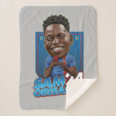 Couverture Sherpa Ted Lasso | Sam Obisanya Bobblehead (Devant)