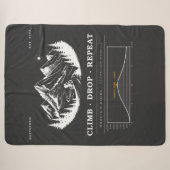 Couverture Sherpa Tee de VTT Climb Drop Repeat (Devant (Horizontal))