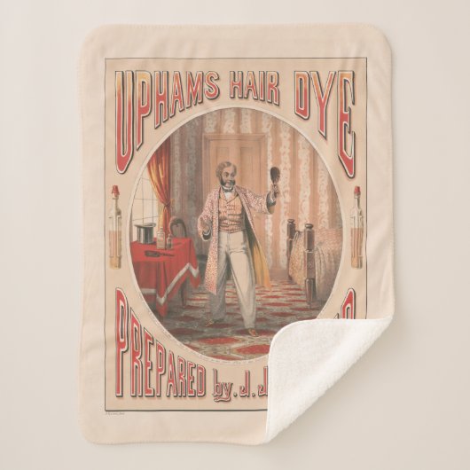 Couverture Sherpa Teinture à cheveux Uphams, vers 1864 (Devant)