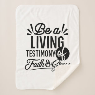 Couverture Sherpa Témoignage Vivant Citation Biblique Motivation Chr
