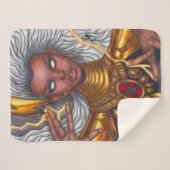 Couverture Sherpa Tempête ~ Ororo Munroe (Devant (Horizontal))