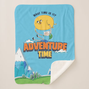Couverture Sherpa Temps d'aventure Jake Flottant Avec Finn