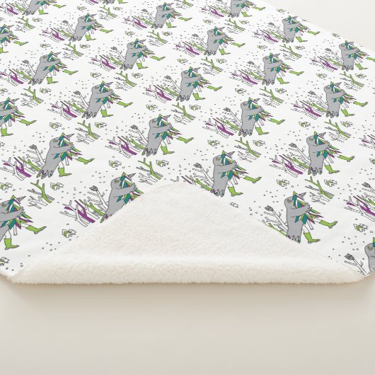 Couverture Sherpa Temps de neige (3/4)