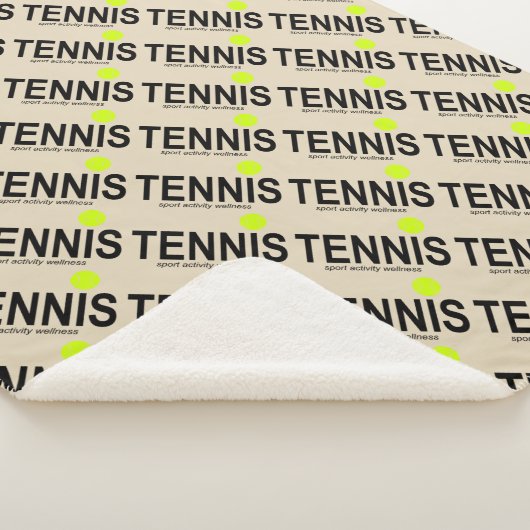 Couverture Sherpa Tennis (3/4)