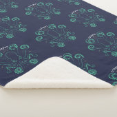 Couverture Sherpa Tentacules de céphalopodes octopus (3/4)