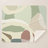 Couverture Sherpa Terre Abstraite (Devant (Horizontal))