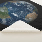 Couverture Sherpa Terre Avec Nuages Et Glace De Mer (3/4)