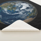 Couverture Sherpa Terre Avec Nuages Et Glace De Mer 2 (3/4)