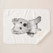 Couverture Sherpa Terrier blanc de l'ouest de la région des hautes t (Devant (Horizontal))