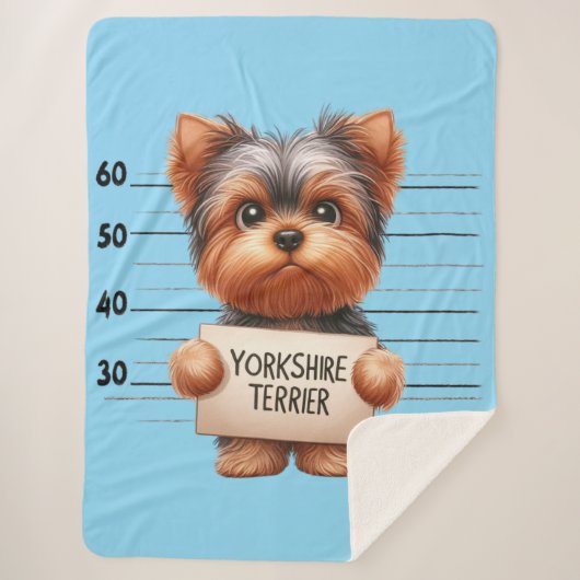 Couverture Sherpa Terrier du Yorkshire vilain (Devant)
