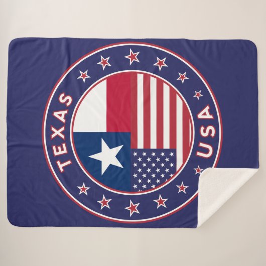 Couverture Sherpa Texas (Devant (Horizontal))