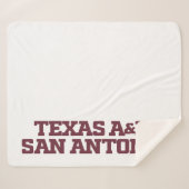 Couverture Sherpa Texas A&M San Antonio (Devant (Horizontal))