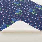 Couverture Sherpa Texas Bluebonnets Texan Lone État étoile (3/4)