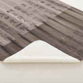 Couverture Sherpa Texte Kanji à bord (3/4)