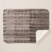 Couverture Sherpa Texte Kanji à bord (Devant (Horizontal))