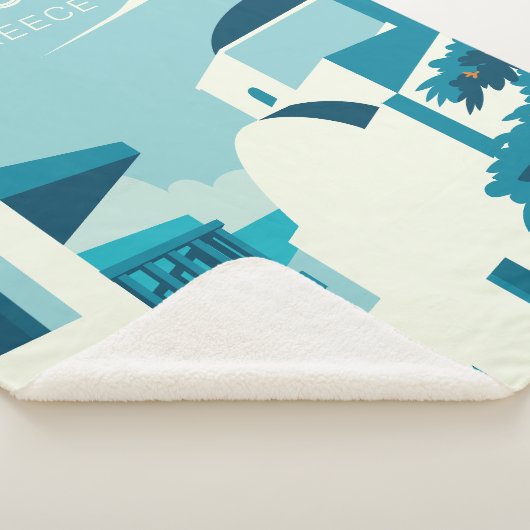 Couverture Sherpa Texte personnalisé Grèce (3/4)