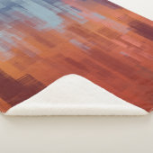 Couverture Sherpa texture arrière - plan Abstraite. 2d illustration. (3/4)