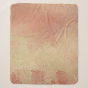 Couverture Sherpa Texture arrière - plan motif peinture