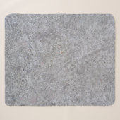 Couverture Sherpa Texture béton gris pierre fine (Devant (Horizontal))