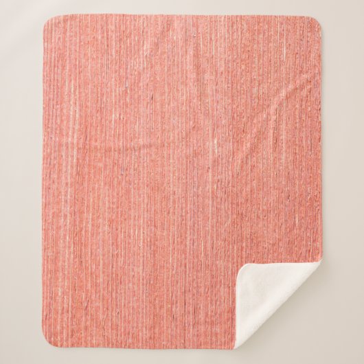 Couverture Sherpa Texture de bois brun naturel et arrière - plan san (Devant)