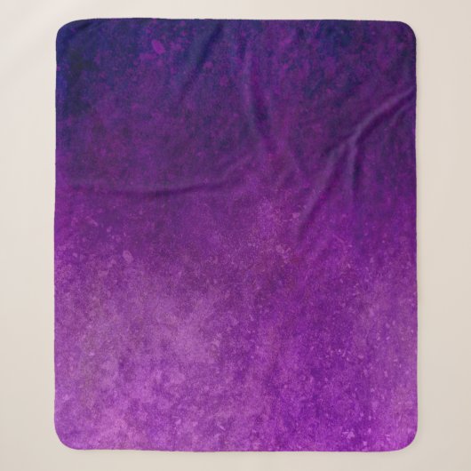 Couverture Sherpa Texture de grunge arrière - plan violette (Devant)