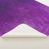Couverture Sherpa Texture de grunge arrière - plan violette (3/4)
