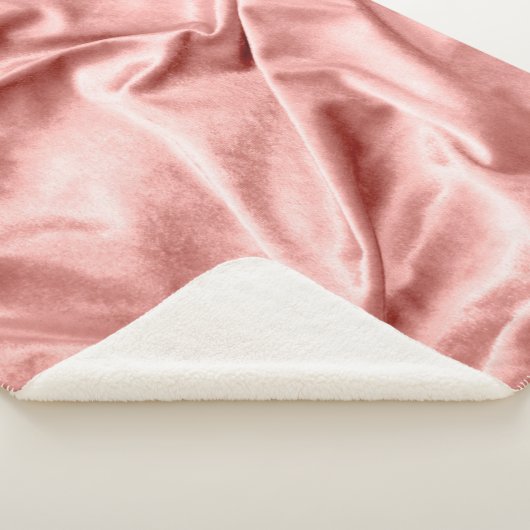 Couverture Sherpa Texture du tissu 1 (3/4)